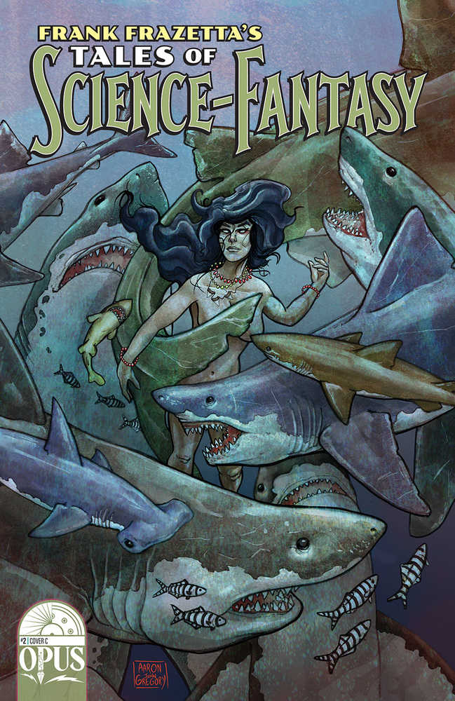 Frank Frazetta Tales Of Science Fantasy #2 Cover C 10 Copy Variant