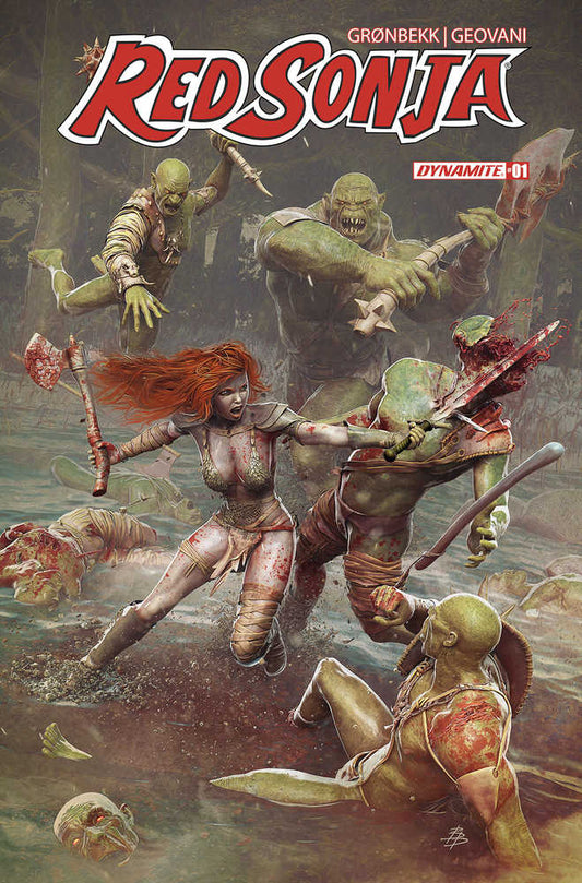 Red Sonja 2023 #1 Cover M 10 Copy Barends Original