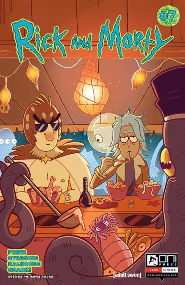 Rick And Morty #7 Cover D 1 in 10 Gina Allnatt Variant (Mature)
