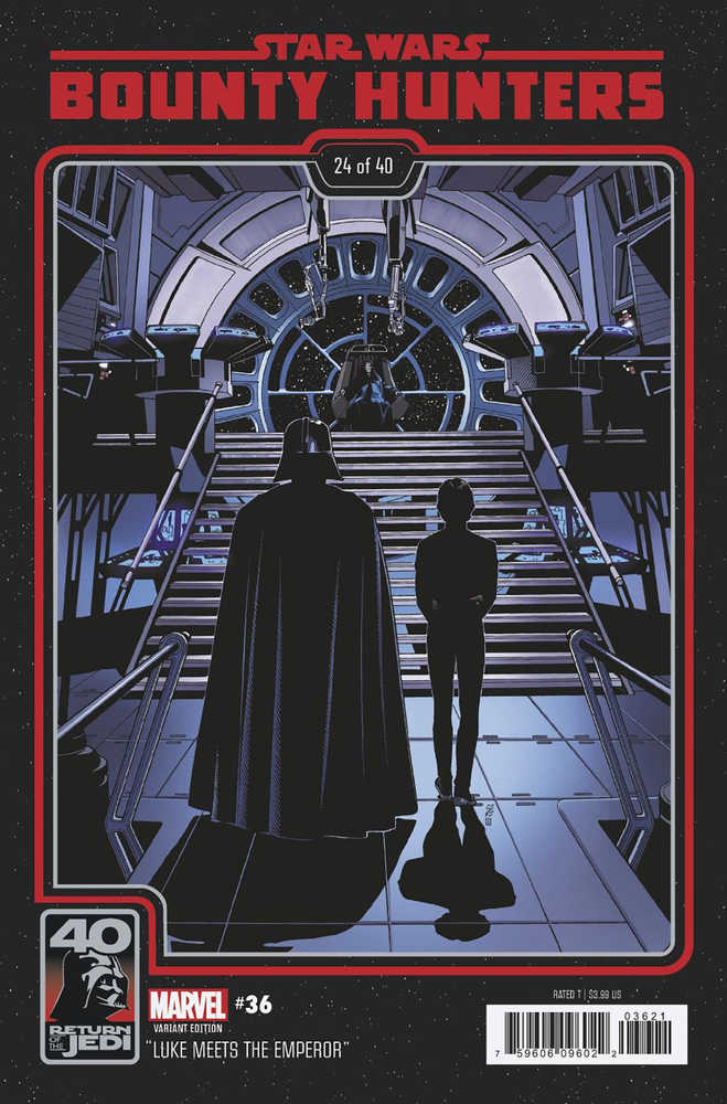 Star Wars Bounty Hunters #36 Return Of Jedi 40th Anniv Variant