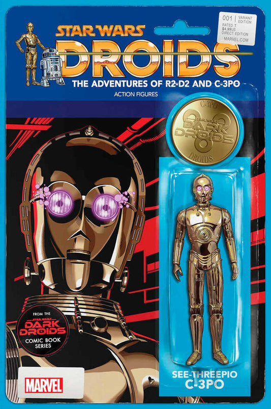 Star Wars: Dark Droids #1 John Tyler Christopher Action Figure Variant [Dd]
