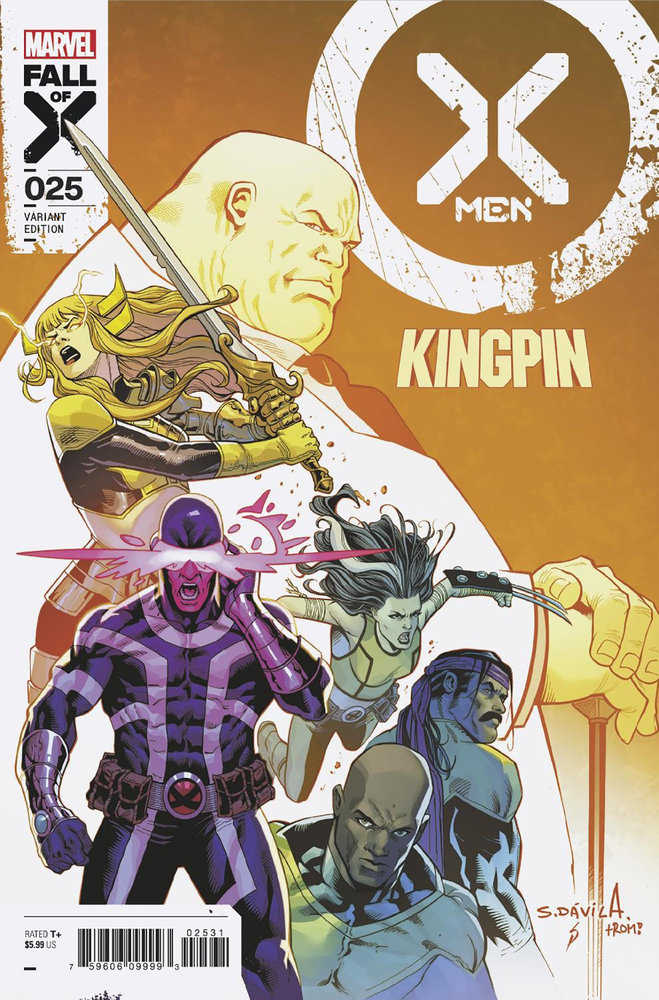 X-Men #25 Sergio Davila Kingpin Variant [Fall]