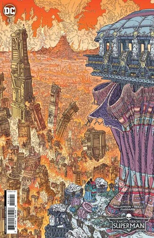 Knight Terrors Superman #1 (Of 2) Cover E 1 in 25 Filya Bratukhin Card Stock Variant