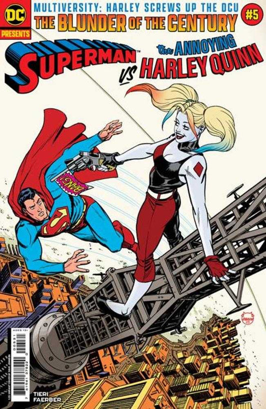 Multiversity Harley Screws Up The Dcu #5 (Of 6) Cover D 1 in 25 Dave Johnson Card Stock Variant