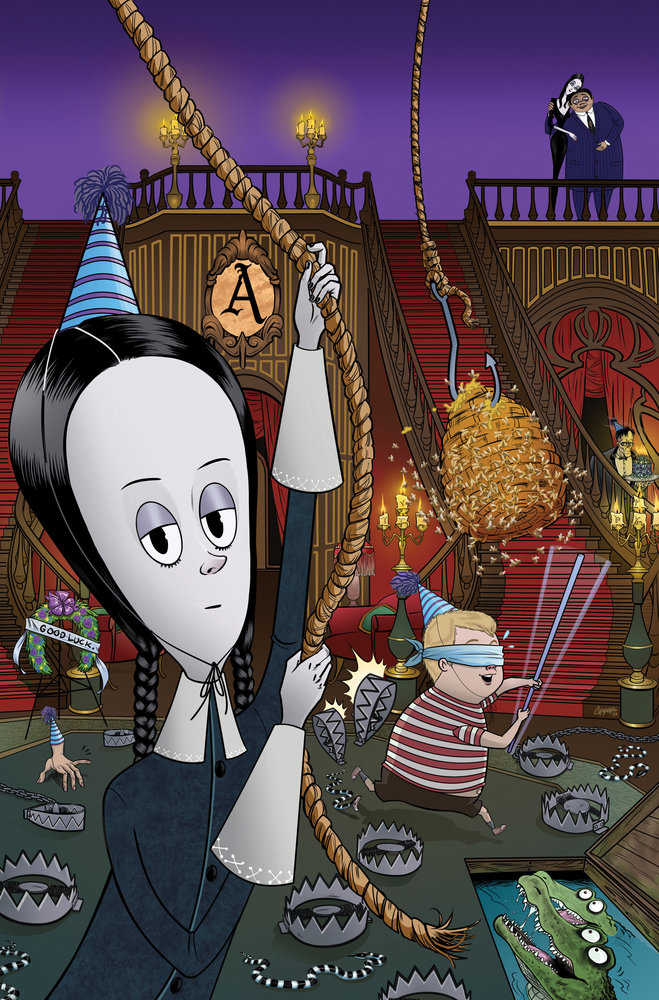 The Addams Family: The Bodies Issue Variant Ri (10) (Clugston Flores Full Art)