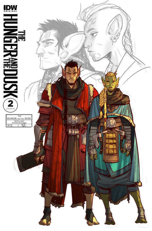 The Hunger And The Dusk #2 Variant Ri (10) (Wildgoose Character Sketch)