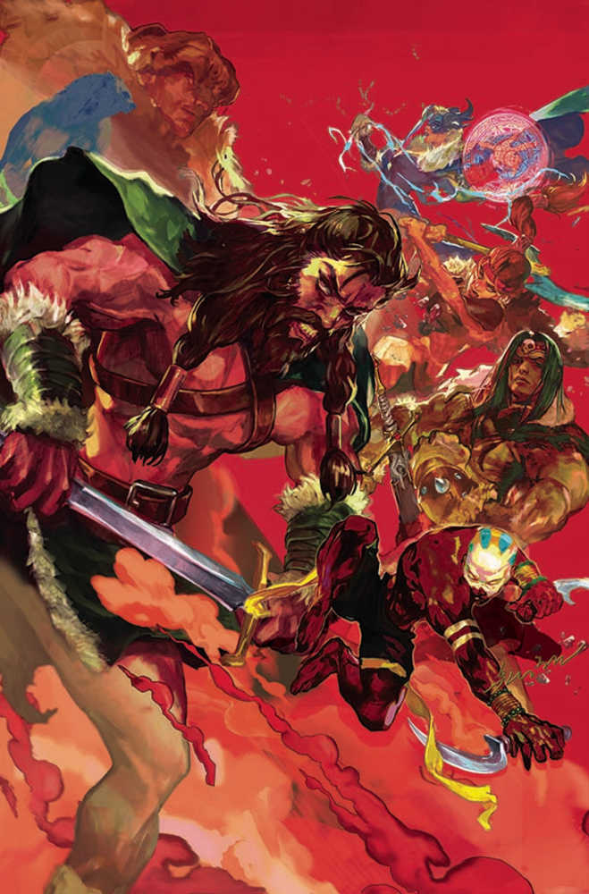 Mighty Barbarians #5 Cover E 10 Copy Yune Full Art Variant Edition (Mature)