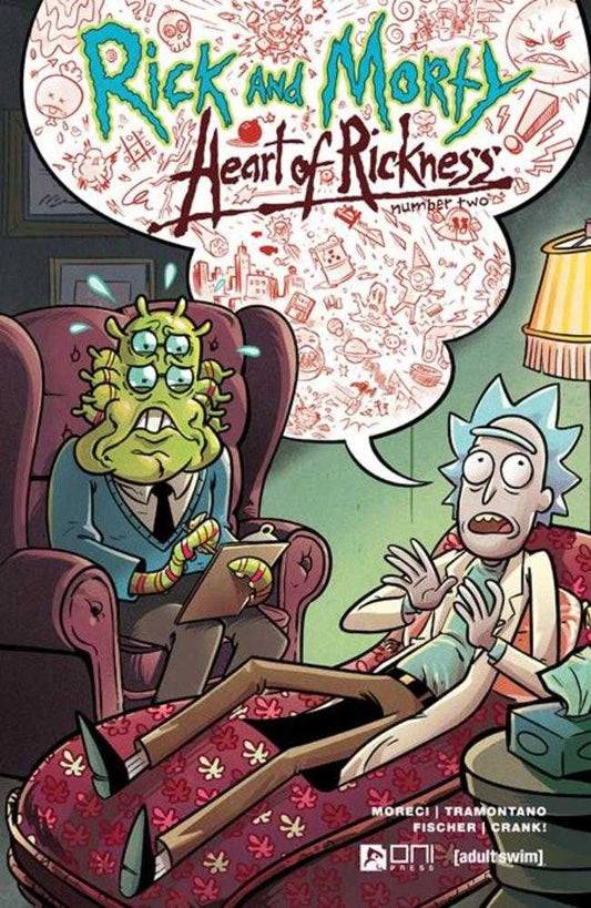 Rick And Morty Heart Of Rickness #2 (Of 4) Cover B Fred C Stresing Variant (Mature)