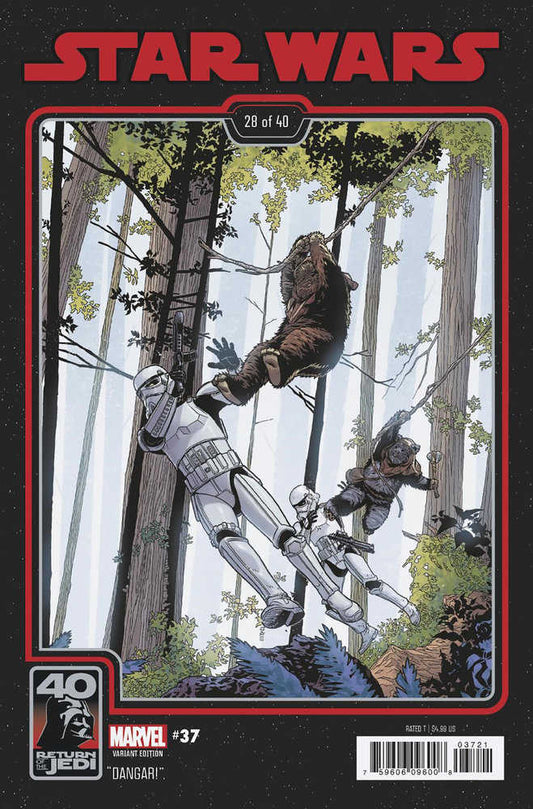 Star Wars #37 Chris Sprouse Return Of The Jedi 40th Anniversary Variant [Dd]
