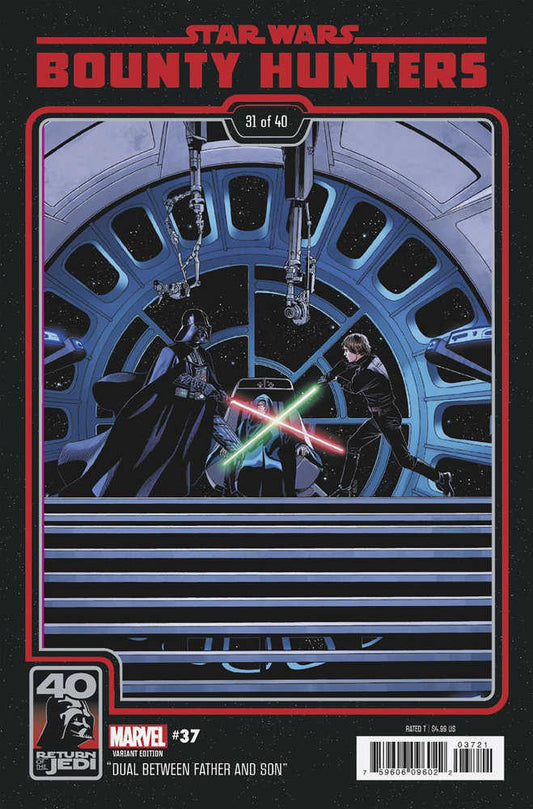 Star Wars: Bounty Hunters #37 Chris Sprouse Return Of The Jedi 40th Anniversary Variant [Dd]