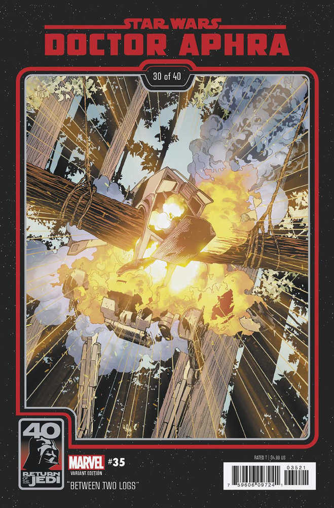 Star Wars: Doctor Aphra #35 Chris Sprouse Return Of The Jedi 40th Anniversary Variant [Dd]