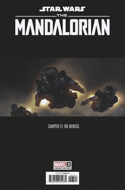 Star Wars: The Mandalorian Season 2 #3 Concept Art Variant