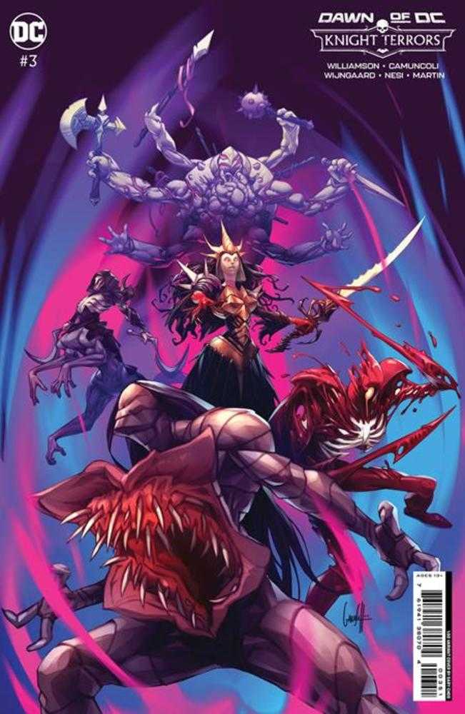 Knight Terrors #3 (Of 4) Cover F 1 in 50 Gary Choo Card Stock Variant