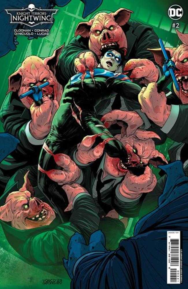 Knight Terrors Nightwing #2 (Of 2) Cover D 1 in 25 Vasco Georgiev Card Stock Variant