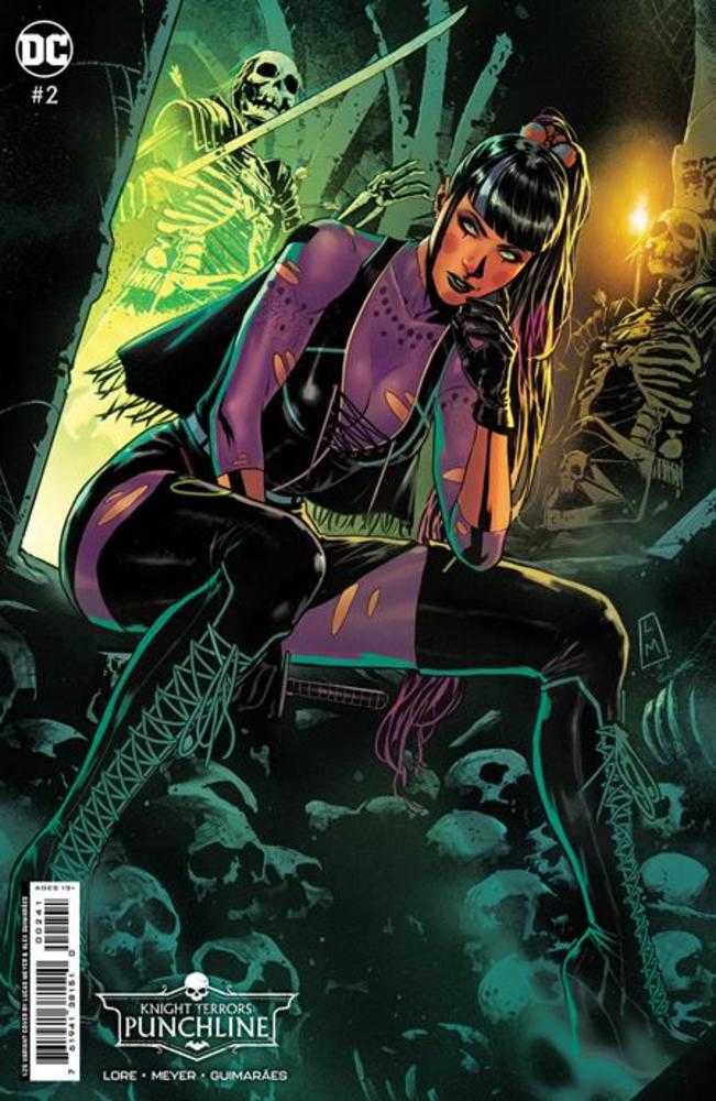 Knight Terrors Punchline #2 (Of 2) Cover D 1 in 25 Lucas Meyer Card Stock Variant