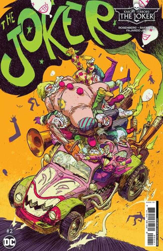 Knight Terrors Joker #2 (Of 2) Cover D 1 in 25 Riley Rossmo Card Stock Variant