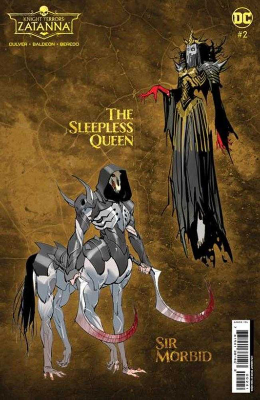 Knight Terrors Zatanna #2 (Of 2) Cover D 1 in 25 Dan Mora Card Stock Variant