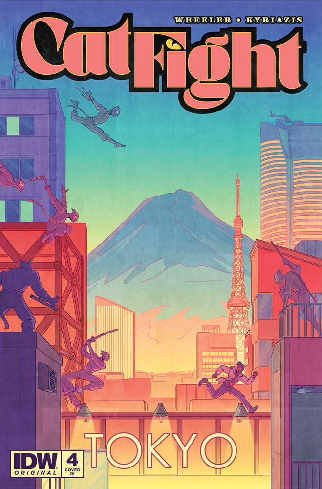 Cat Fight #4 Cover C 10 Moore