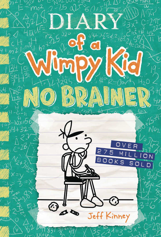 Diary Of A Wimpy Kid Hardcover Volume 18 No Brainer