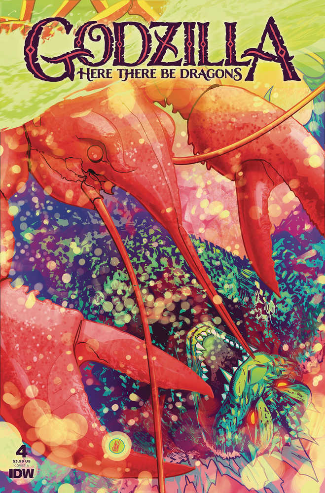 Godzilla Here There Be Dragons #4 Cover A Miranda