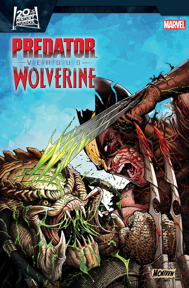 Predator vs. Wolverine 1 Steve Mcniven Variant