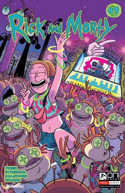 Rick And Morty #9 Cover B Marc Ellerby Variant (Mature)