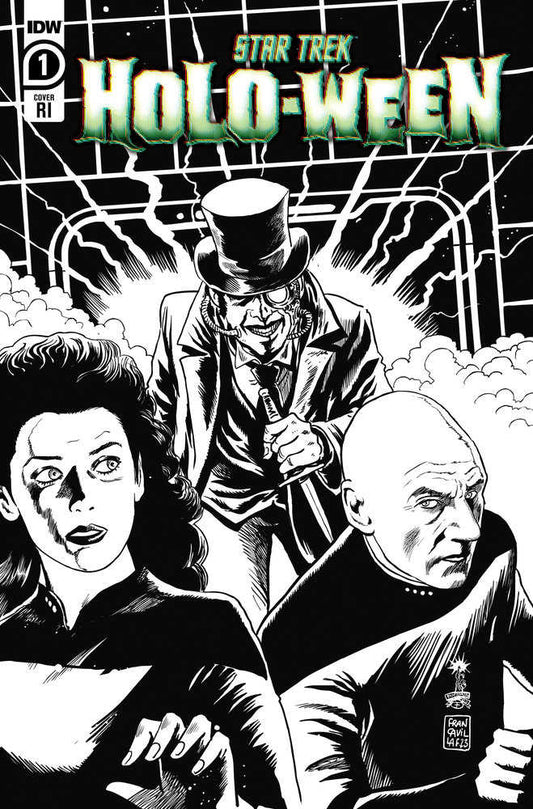 Star Trek: Holo-Ween #1 Variant Ri (10) (Francavilla Black & White)