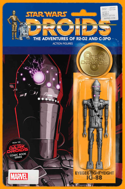 Star Wars: Dark Droids #2 John Tyler Christopher Action Figure Variant [Dd]