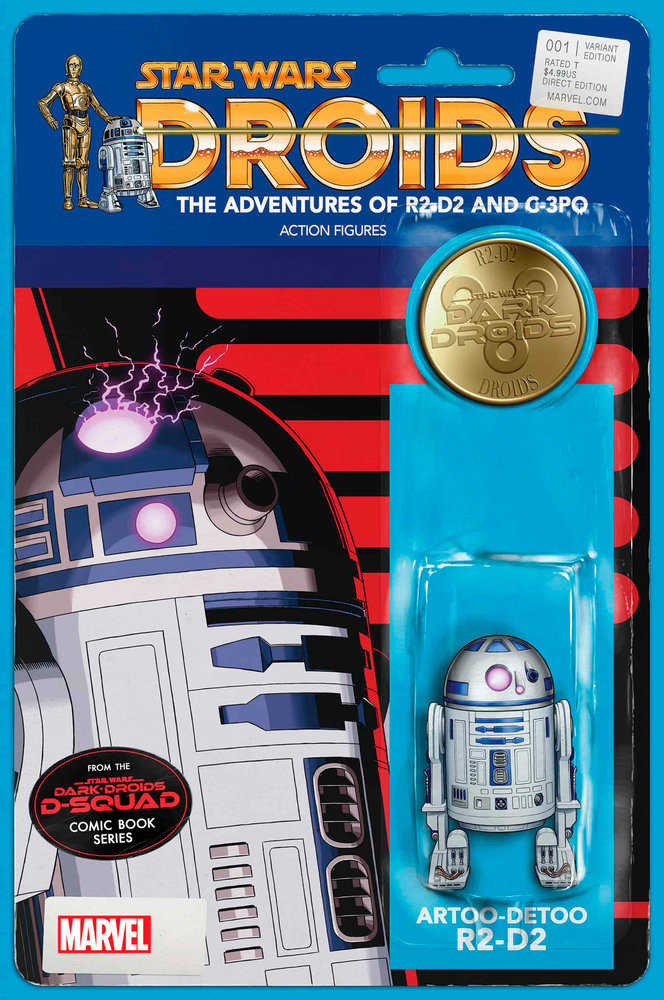 Star Wars: Dark Droids - D-Squad 1 John Tyler Christopher Action Figure Variant [Dd]