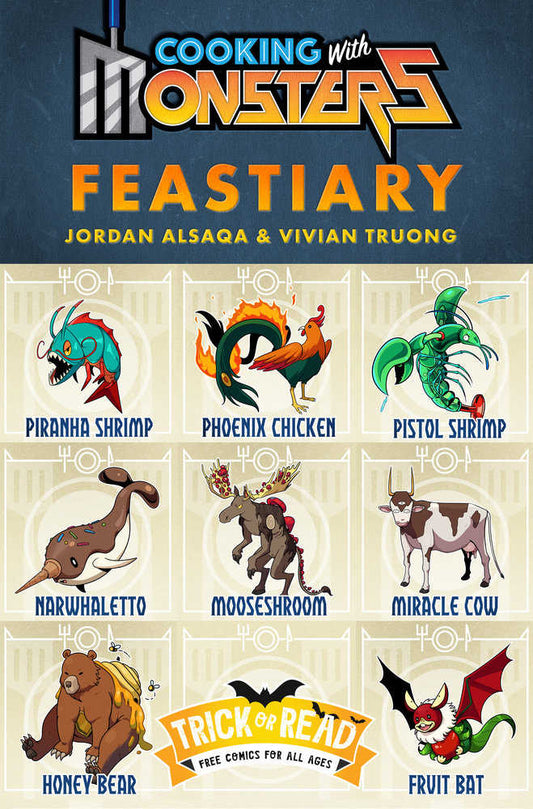 Cooking With Monsters Feastiary Trick Or Read 2023