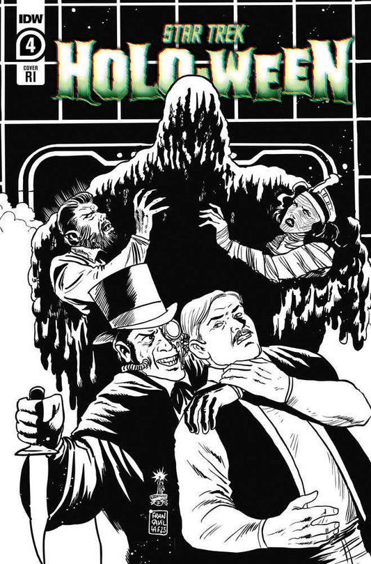 Star Trek: Holo-Ween #4 Variant Ri (10) (Francavilla Black & White)