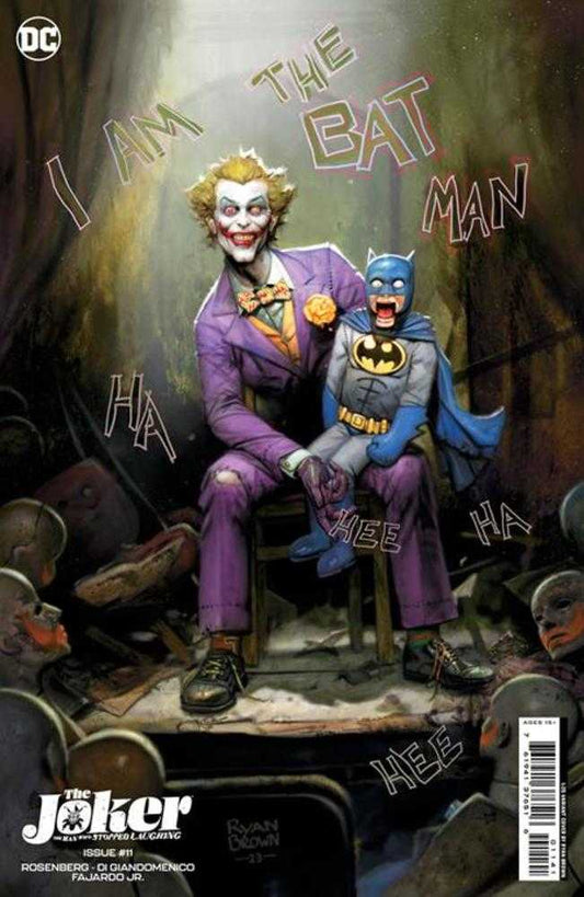 Joker The Man Who Stopped Laughing #11 Cover D 1 in 25 Ryan Brown Variant