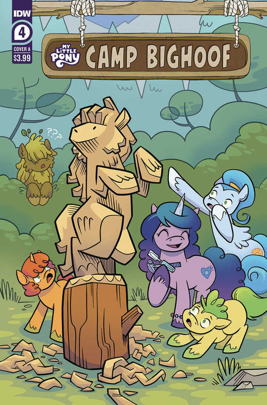 My Little Pony Camp Bighoof #4 Cover A Sherron