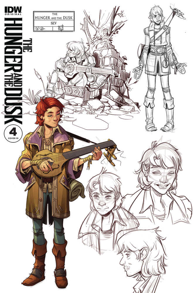 Hunger And Dusk #4 Cover D 10 Wildgoose Character Sketch (Mature)