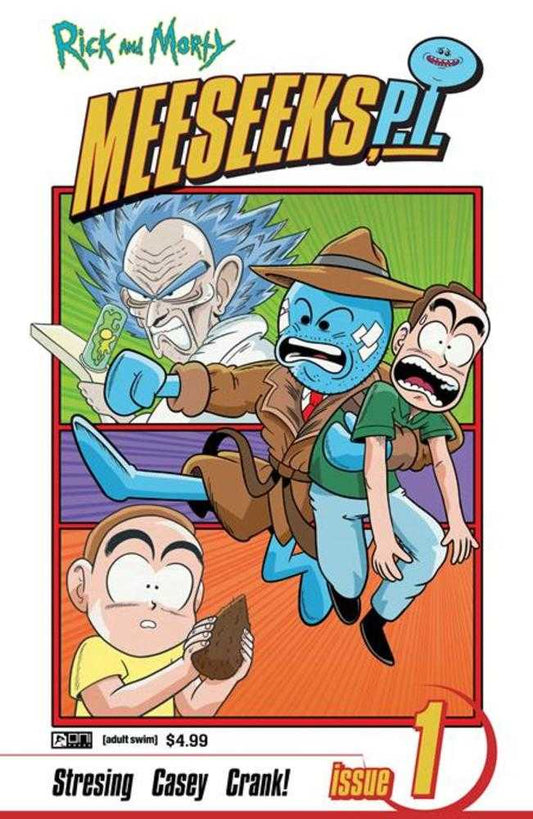 Rick And Morty Meeseeks Pi #1 (Of 4) Cover B Marc Ellerby Variant (Mature)