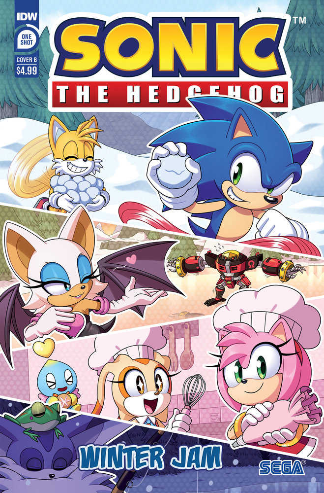 Sonic The Hedgehog: Winter Jam Variant B (Oz)