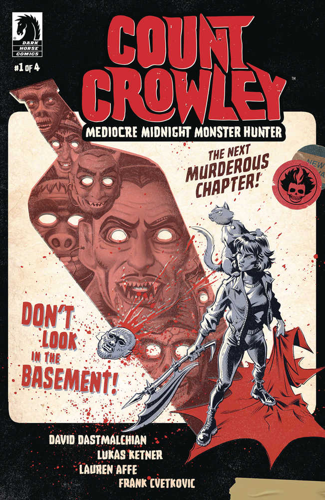 Count Crowley Mediocre Midnight Monster Hunter #1 Cover A Ketn
