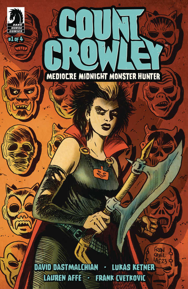 Count Crowley Mediocre Midnight Monster Hunter #1 Cover B