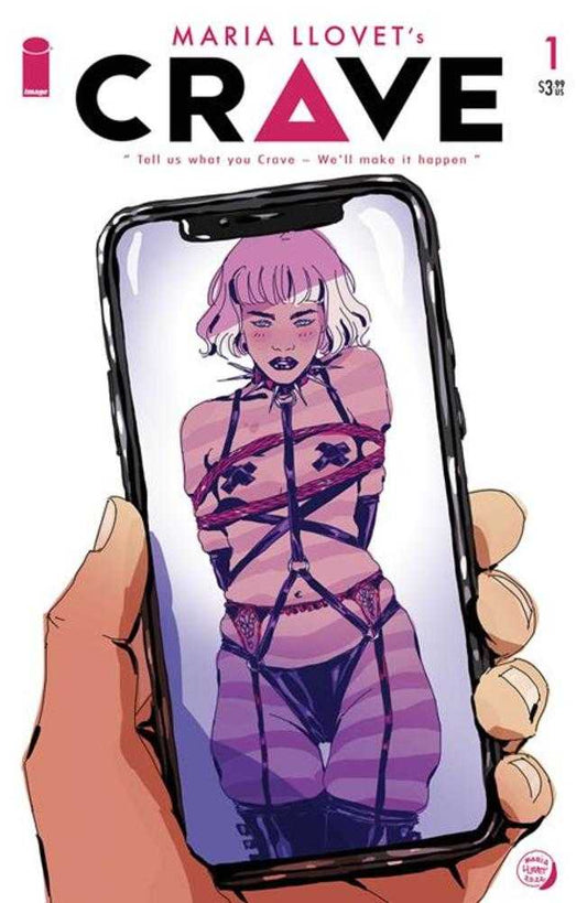 Crave #1 (Of 6) Cover B Maria Llovet Phone Variant