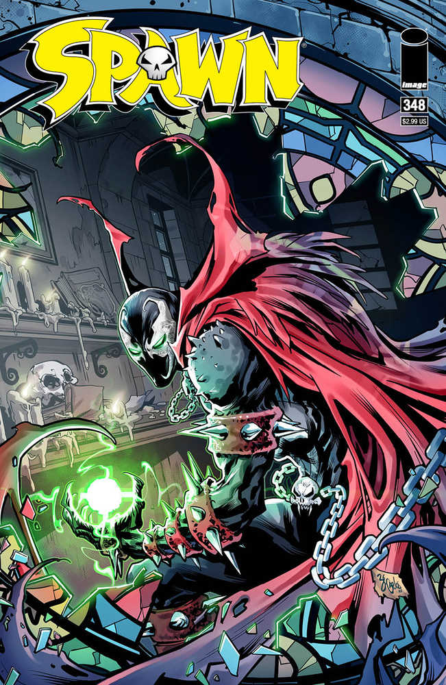 Spawn #348 Cover A Ze Carlos Cardstock(Subscription)