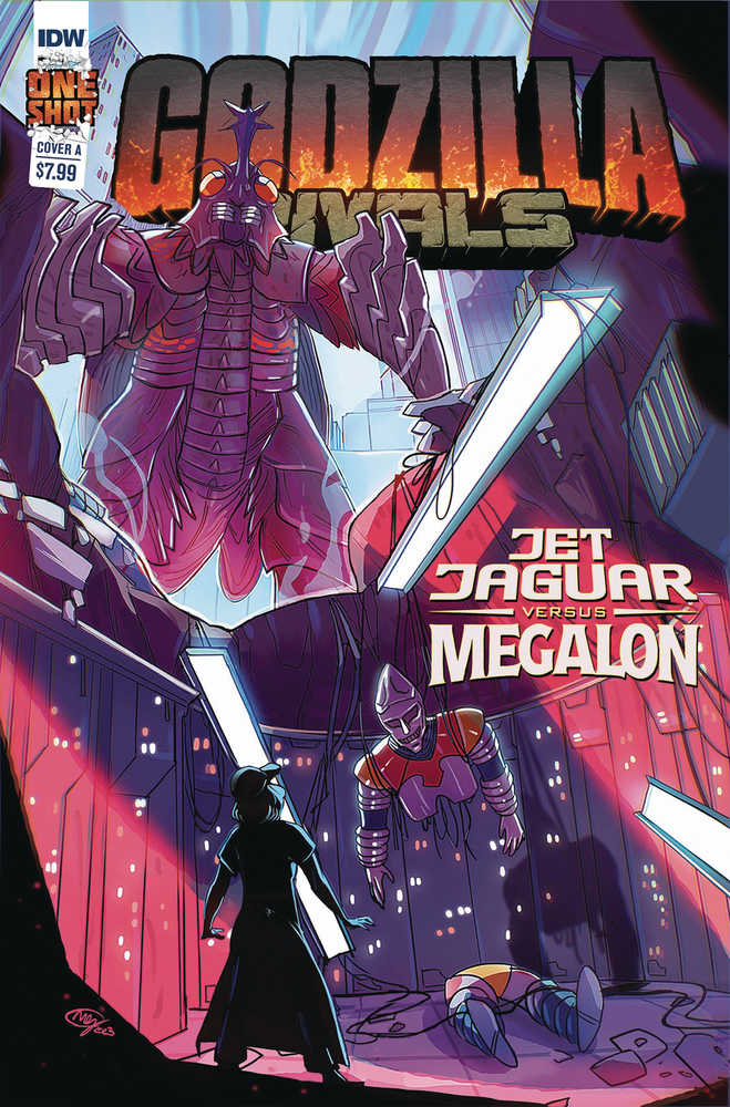 Godzilla Rivals Jet Jaguar vs Megalon One Shot #1 Cover A Huang