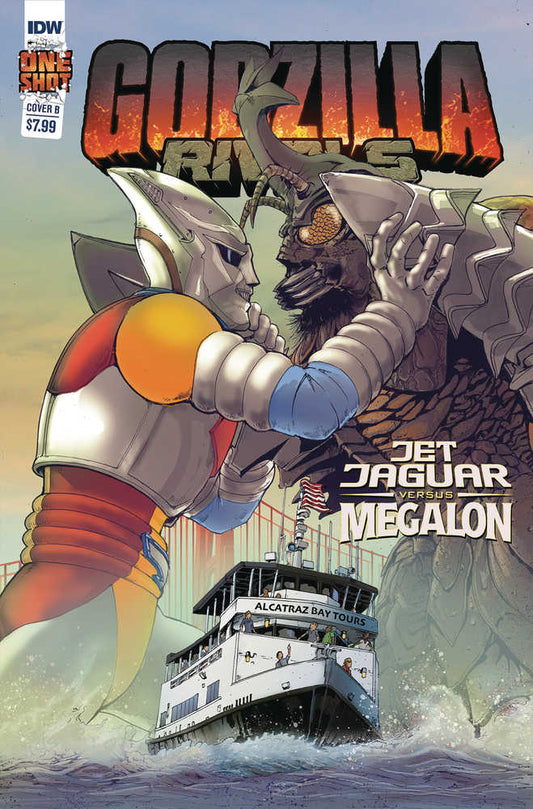 Godzilla Rivals Jet Jaguar vs Megalon One Shot #1 Cover B Griff