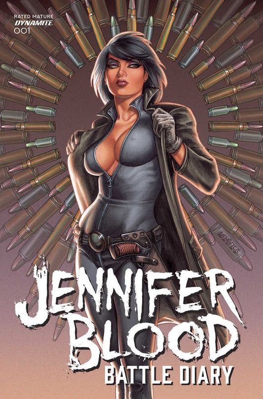 Jennifer Blood Battle Diary #1 Cover A Linsner (Mature)