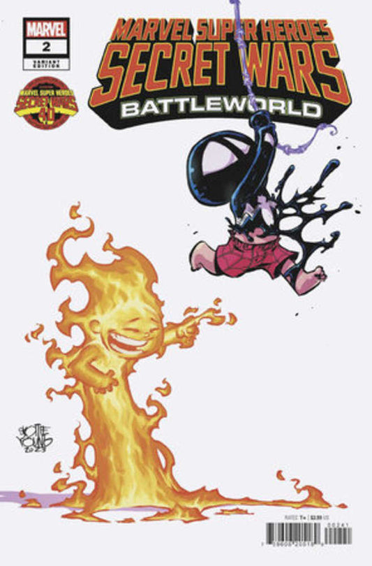 Msh Secret Wars Battleworld #2 Skottie Young Variant