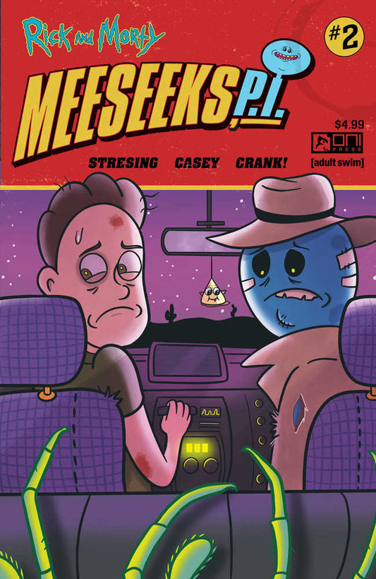 Rick And Morty Meeseeks Pi #2 (Of 3) Cover B Gina Allnatt Manga Variant (Mature)