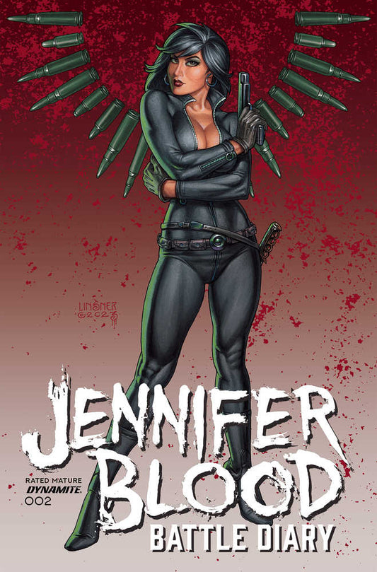 Jennifer Blood Battle Diary #2 Cover A Linsner (Mature)