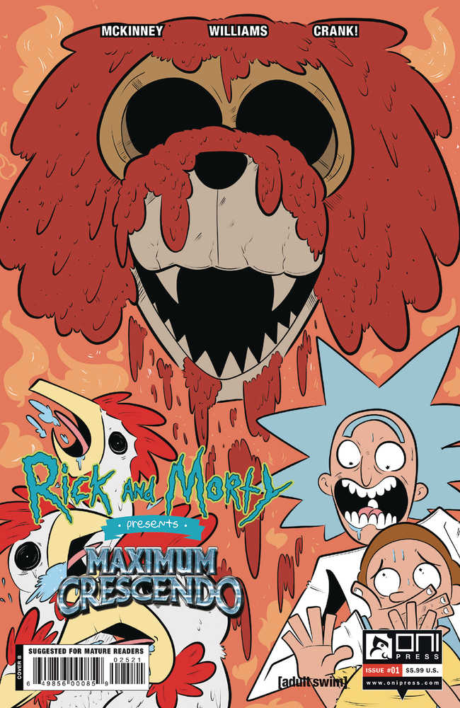 Rick And Morty Presents Maximum Crescendo #1 Cover B Lane Lloyd Variant (Mature)