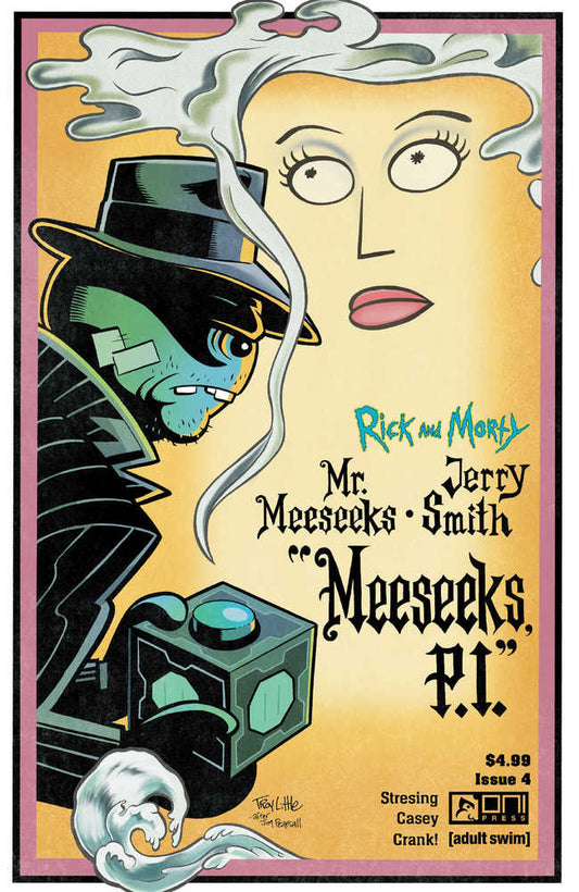 Rick And Morty Meeseeks Pi #4 (Of 4) Cover C 1 in 10 Troy Little Homage Variant (Mature)