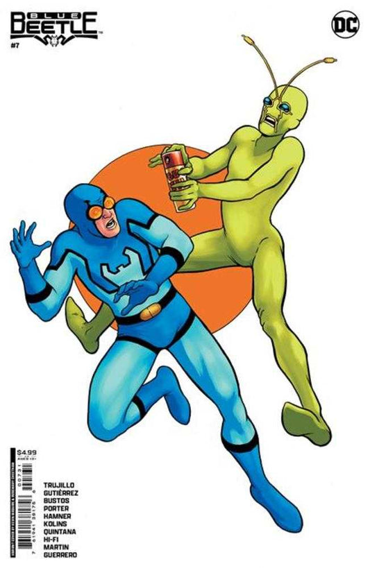 Blue Beetle #7 Cover B Kevin Maguire Card Stock Variant