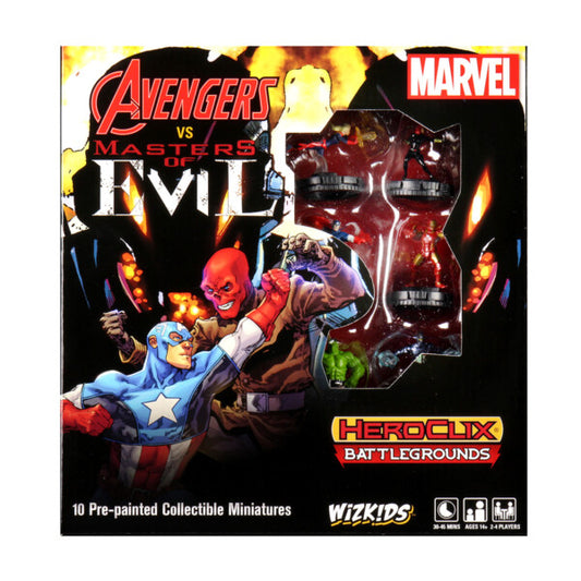 HEROCLIX Battlegrounds - Marvel Avengers vs Masters Of Evil